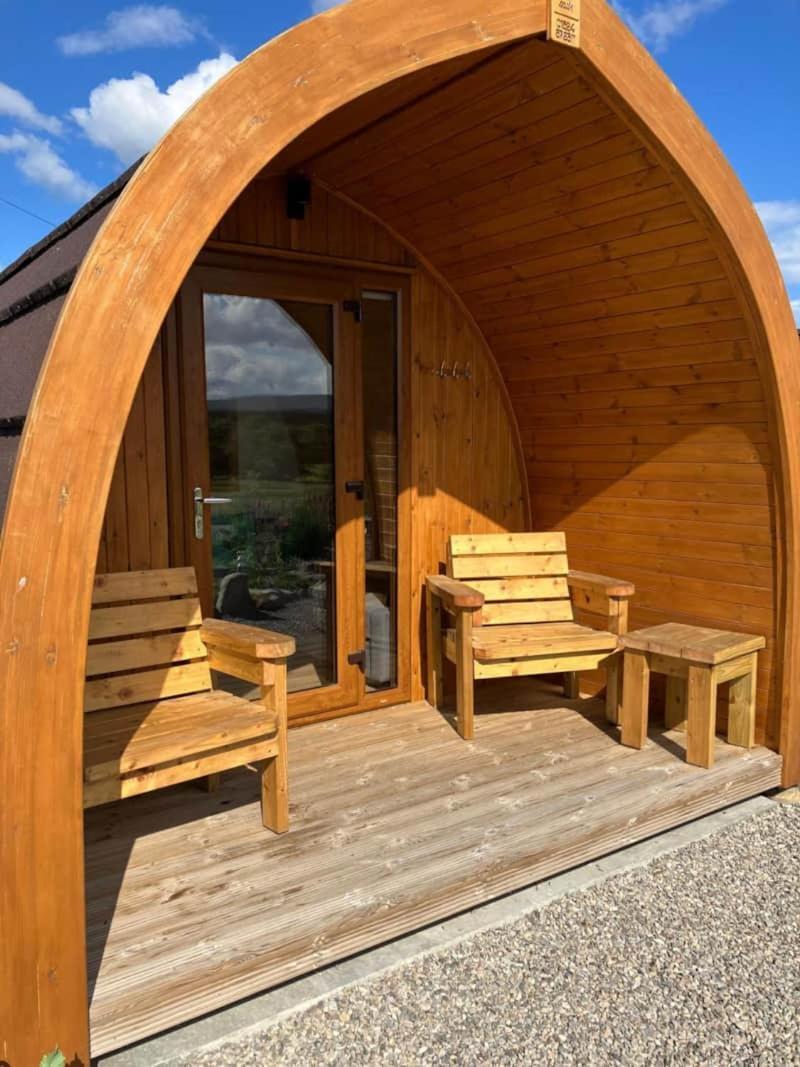 Migdale Pods Luxury Glamping Daire Bonar Bridge Dış mekan fotoğraf